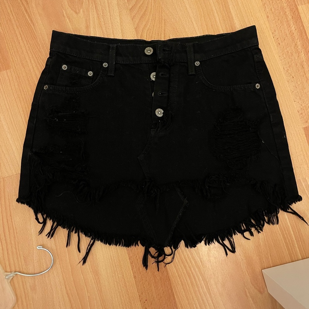 Jean skirt